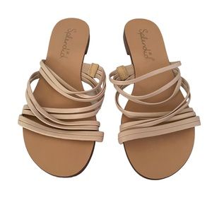Splendid Tan/Biege Strappy Sandals Sz 7‎